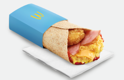 Breakfast Wrap Chicken Ham