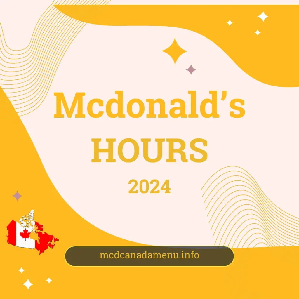 Mcdonald’s Hours